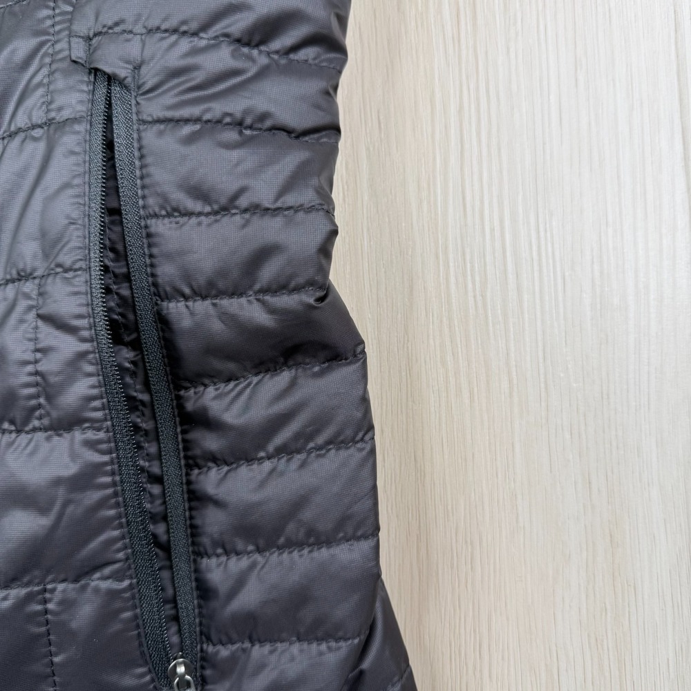 Patagonia Womens Black Primaloft Quilted Outdoor Full Zip Nano Puff Vest Size L - Picture 4 of 12